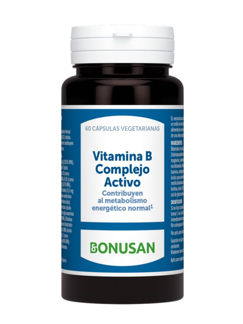 BONUSAN VITAMINA B COMPLEJO ACTIVO  60 CAPS